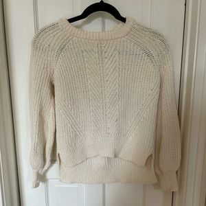 Madewell Crewneck Shaker Knit Size XXS